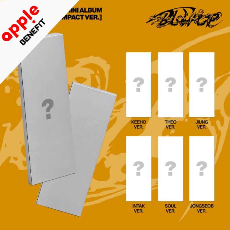 P1HARMONY 10TH MINI ALBUM BLOW UP  (COMPACT VER.)   -  6 ALBUMS SET     |   APPLE OFFICIAL PHOTOCARD B  (RANDOM 1 OUT OF 6)       [PRE]
