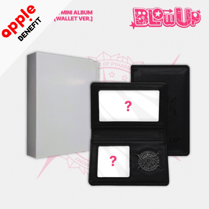 P1HARMONY 10TH MINI ALBUM BLOW UP  (WALLET VER.)      |   APPLE OFFICIAL PHOTOCARD C  (RANDOM 1 OUT OF 6)     [PRE]