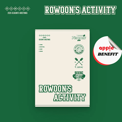 RO WOON 2026 SEASON'S GREETINGS  [ROWOON'S ACTIVITY]    |   APPLE OFFICIAL  PHOTOCARD (RANDOM 1 OUT OF 2)