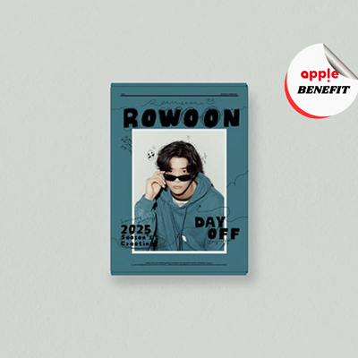RO WOON 2025 SEASON'S GREETINGS     |   APPLE OFFICIAL PHOTOCARD  (RANDOM 1 OUT OF 2)