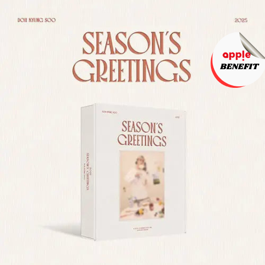 EXO DOH KYUNG SOO 2025 SEASON'S GREETINGS     |   APPLE OFFICIAL PHOTOCARD SET
