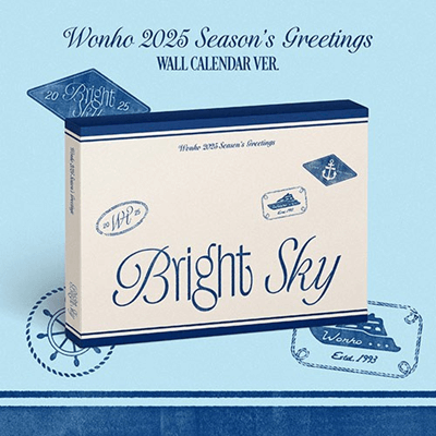 WONHO 2025 SEASON'S GREETINGS   (WALL CALENDAR VER.)